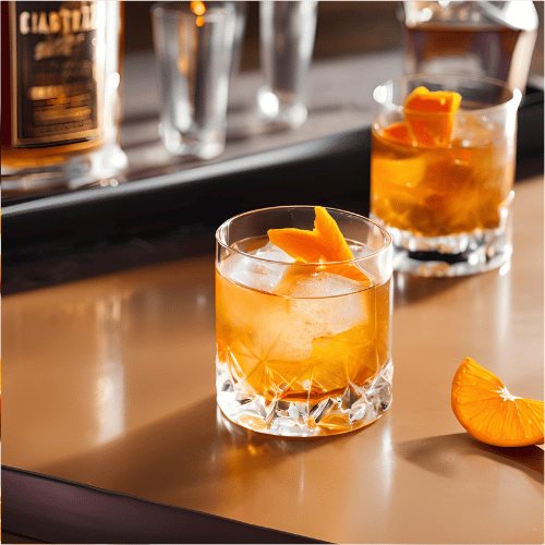 old fashion cocktail